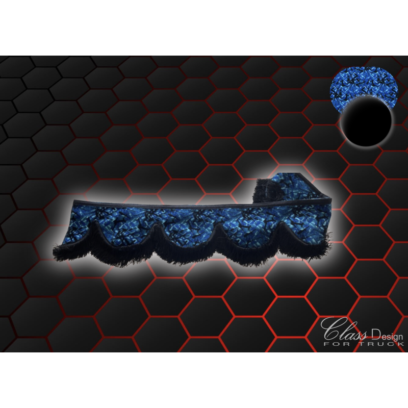 Frange Danois Bleu Fils Noirs