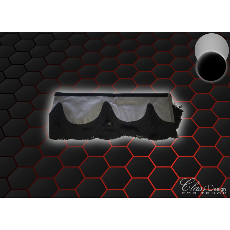 FRANGE GRIS FILS NOIR