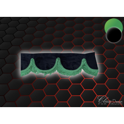 FRANGE NOIR FILS VERT