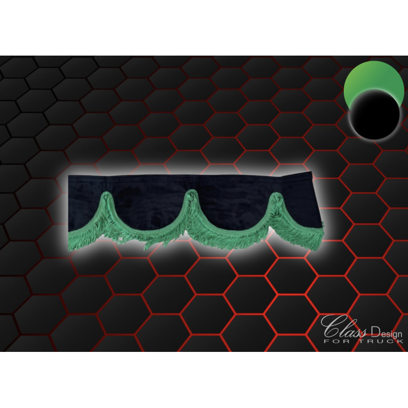 FRANGE NOIR FILS VERT