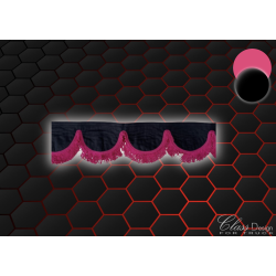 FRANGE NOIR FILS ROSE