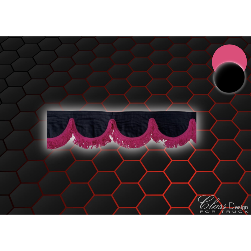 FRANGE NOIR FILS ROSE