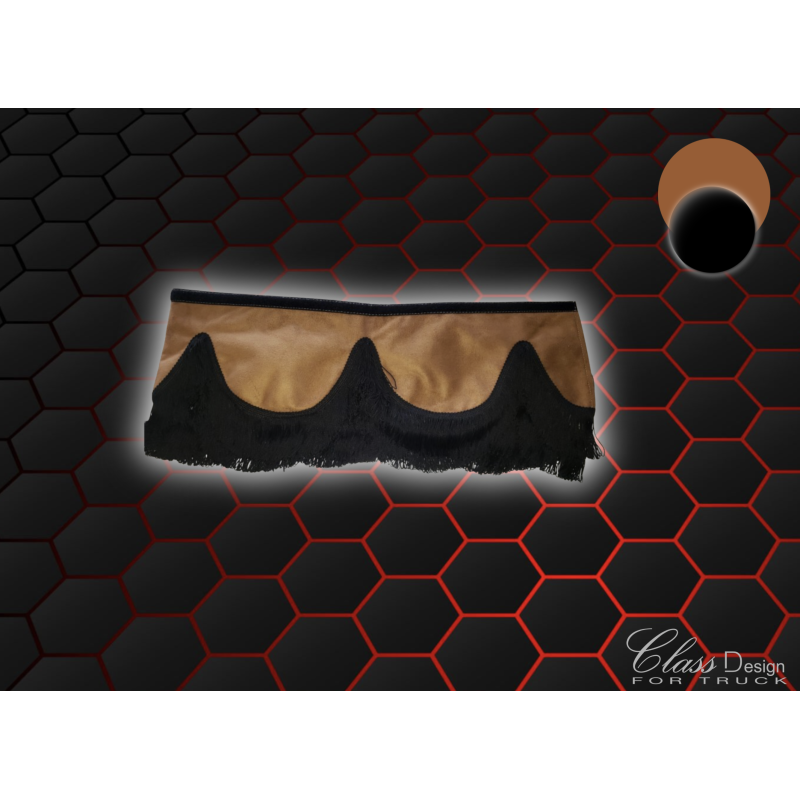 FRANGE MARRON FILS NOIR