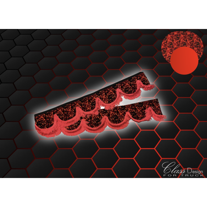 Frange Danois Rouge Fils Rouge