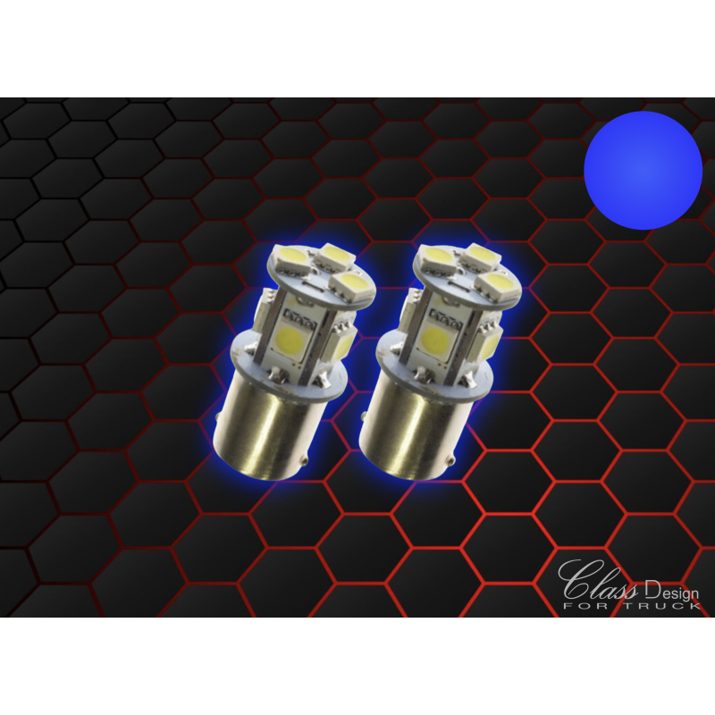 BA15 BLEU - R5W - 24V