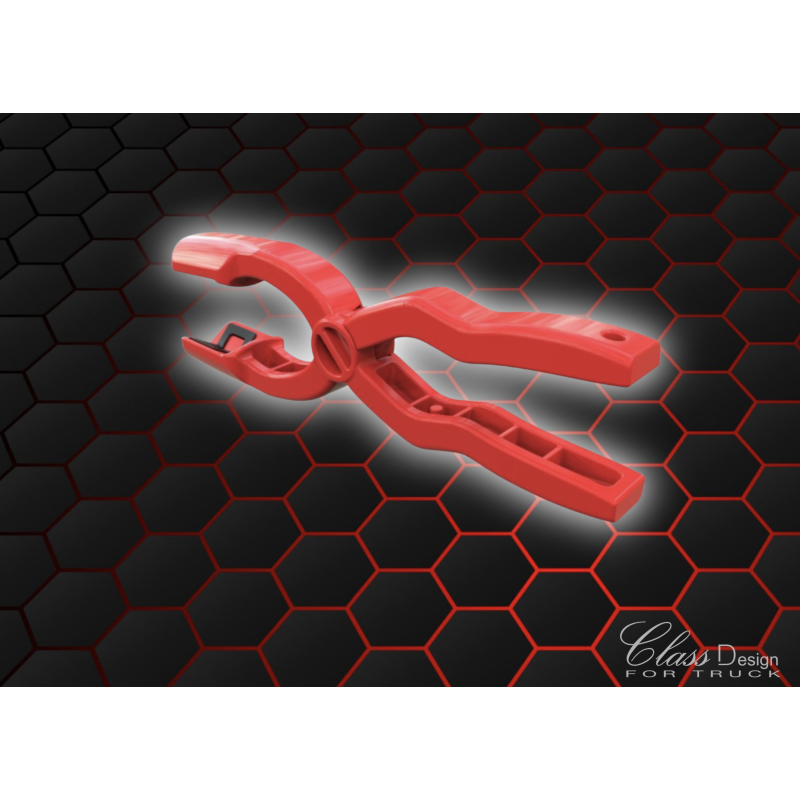 Pince cache écrou plastique