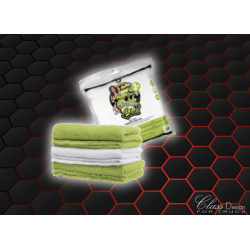 3-PACK - ULTRA FLUFFY MICROFIBER - QUICK'N GLOSS - 500 G/M2 - 40X40CM