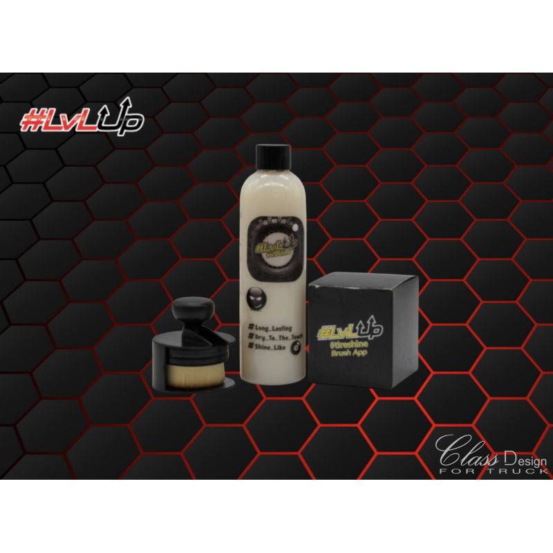 LVLUP - TIRESHINE 250ML + APPLICATOR