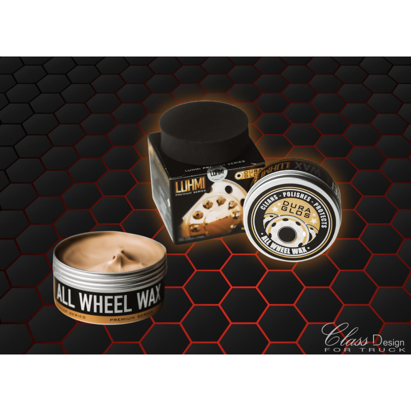 CIRE POUR NETTOYER, POLIR ET PROTEGER VOS JANTES CONVIENT EGALEMENT POUR LES DURABRIGHT