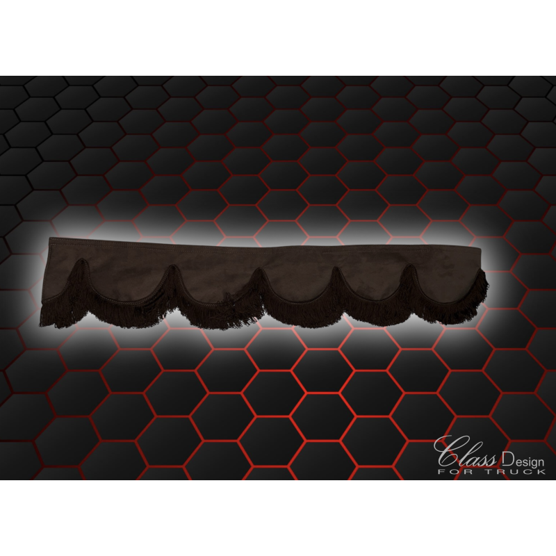 FRANGE GRIS FILS MARRON