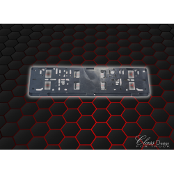 PORTE PLAQUE SCANIA DIESEL