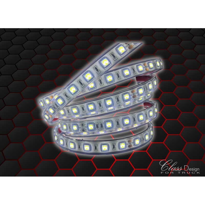 LED ENSEIGNE 5M ÉCLAIRAGE BLANC 24V