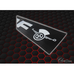 GRANDE BAVETTE DF NOIR/BLANC