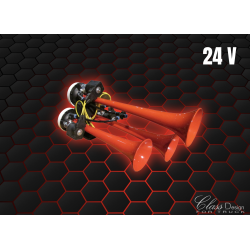 Klaxon 3 trompes 24V