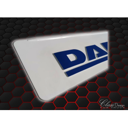 BAVETTES AVANT DF BLANC/BLEU 3D