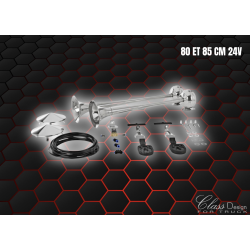 Kit 2 trompes 80 et 85 cm 24V