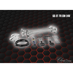 Kit 2 trompes 65 et 70 cm 24V