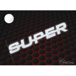 SUPER BLANC AVEC VIS DE FIXATION