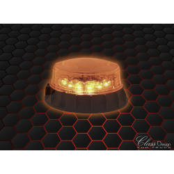 Gyrophare orange multi-effets Slim Heavy-Duty à Leds