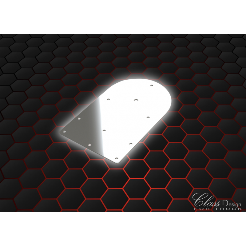 support droit inox pour gyrophare