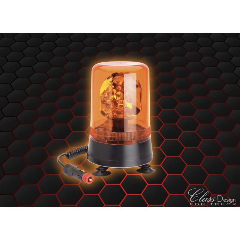 Gyrophare à ampoule 24V fixation magnétique