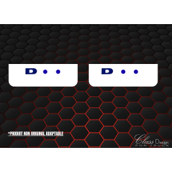 BAVETTE AVANT DF BLANC/BLEU