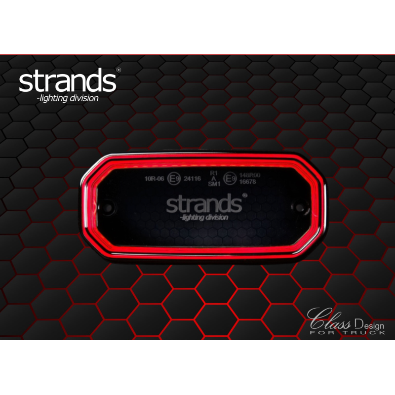 FOR9T Feu de position rouge