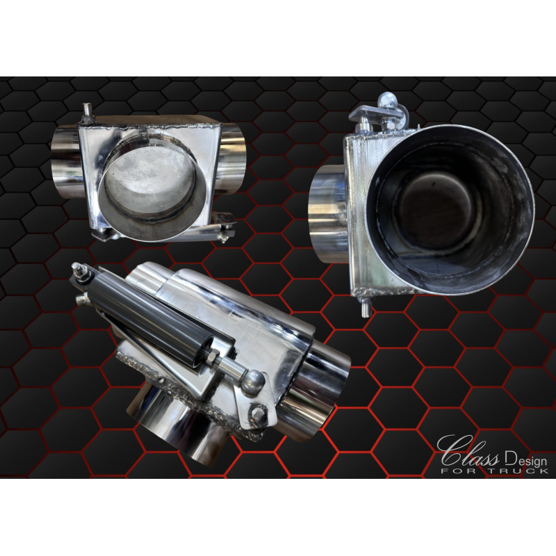 CLAPET D'ÉCHAPPEMENT UNIVERSEL - DIAMÈTRE 114mm