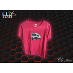 T SHIRT ENFANT ROSE CLASS 12-13 ANS