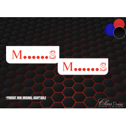 BAVETTE AVANT 70x25cm