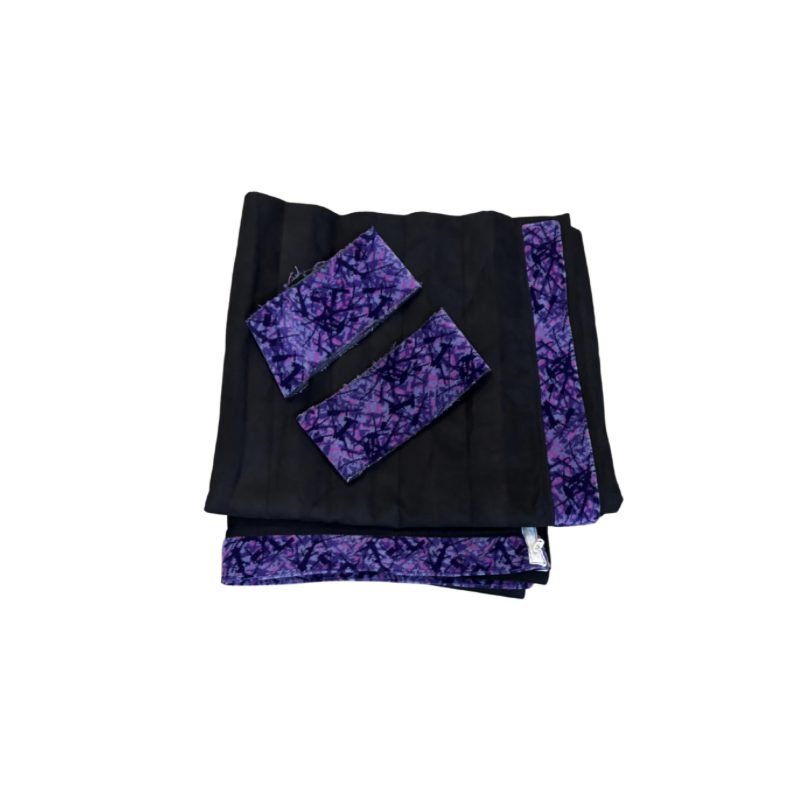 DÉPÔT VENTE - RIDEAUX + FRANGE DANOIS VIOLET