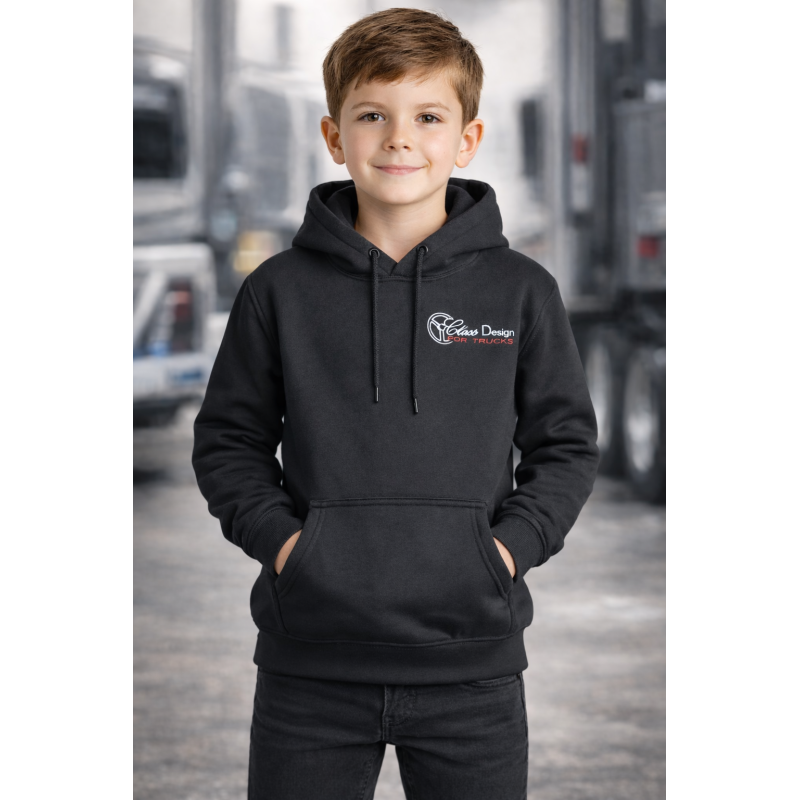 SWEAT ENFANT CLASS DESIGN - NOIR