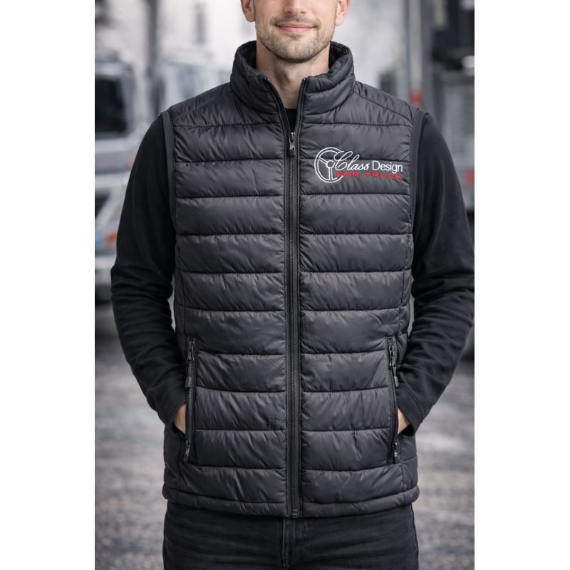 VESTE SANS MANCHE "CLASS DESIGN"