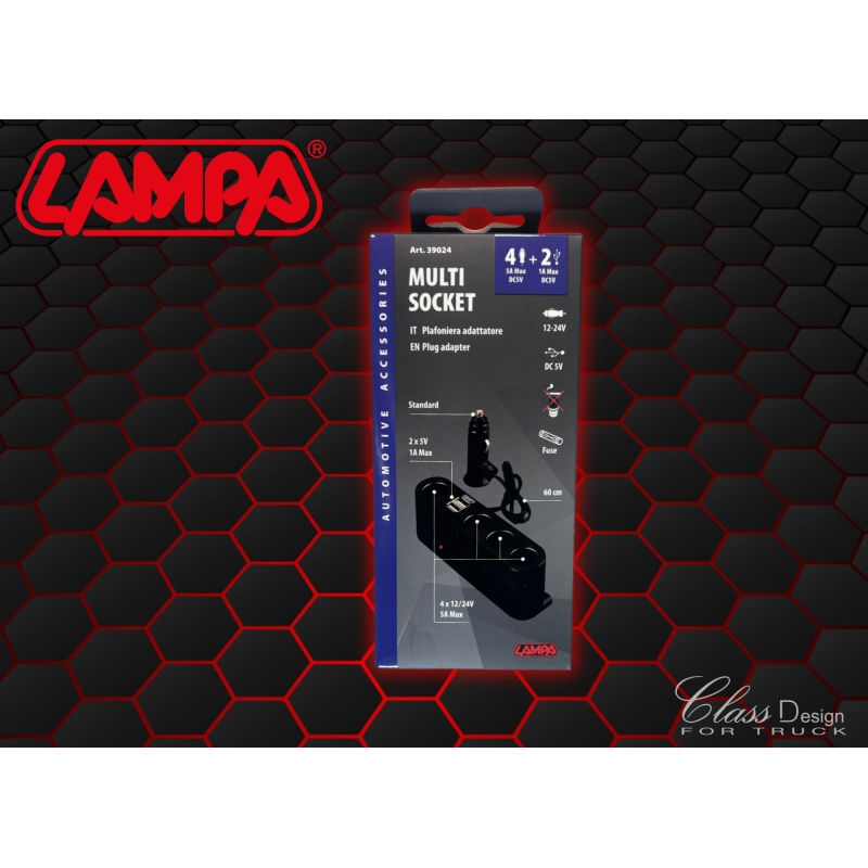 Prise allume cigare avec USB