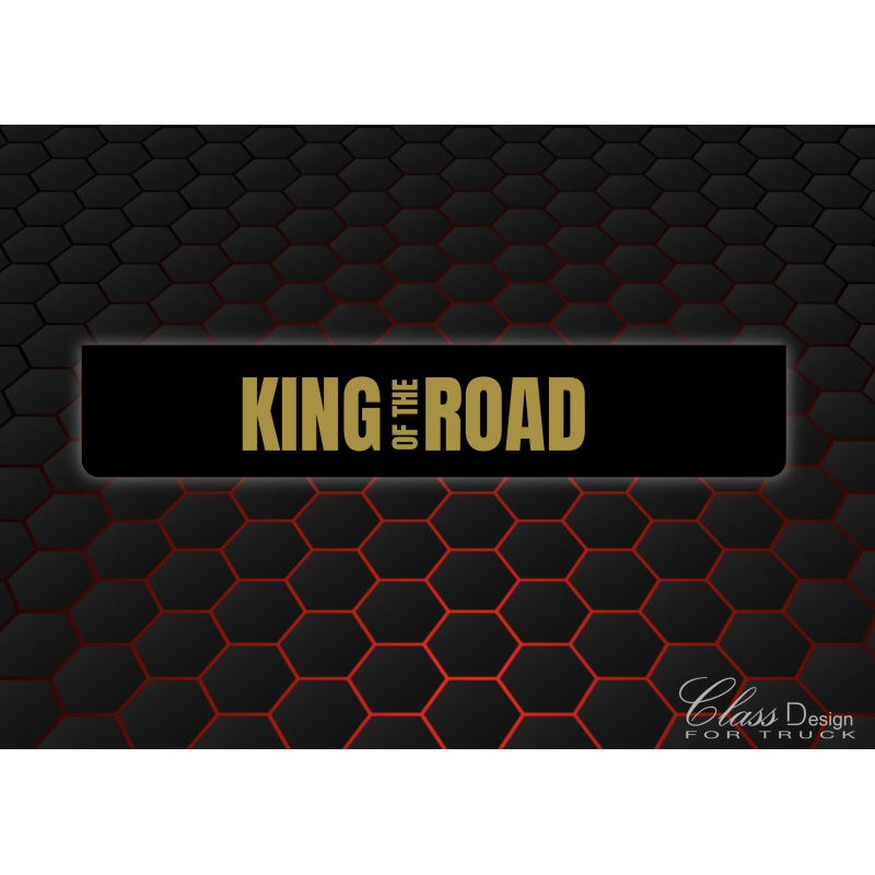 GRANDE BAVETTE KING OF THE ROAD NOIR/OR