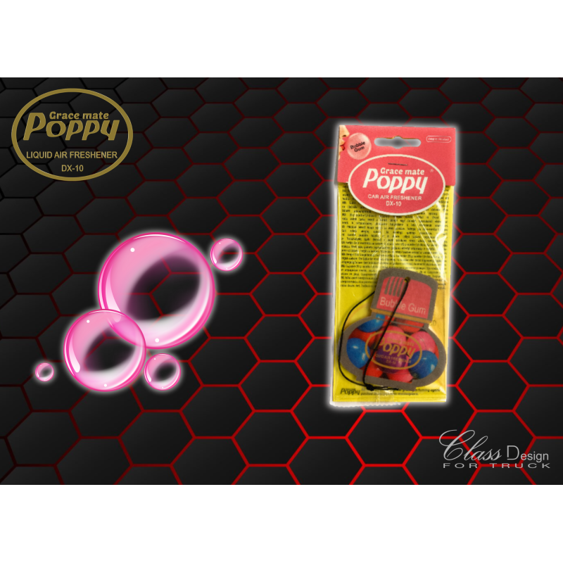 DÉSODORISANT POPPY BUBBLE GUM