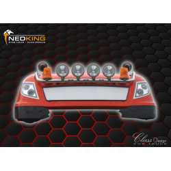 Enseigne ultra plate daf 105/106 super space cab led blanche