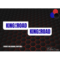 BAVETTES AVANT EN RELIEF