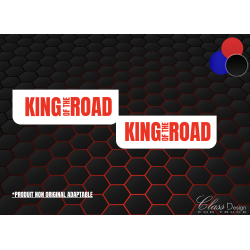 BAVETTES AVANT EN RELIEF