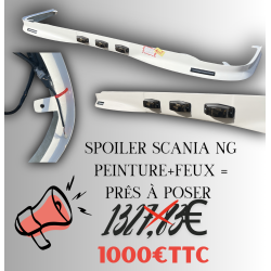 SPOILER SCANIA NG PARE-CHOC BAS PRÉS À POSER