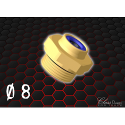 RACCORD D'AIR BOUTEILLE 8MM