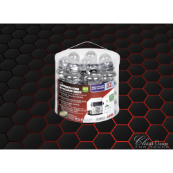 CACHE ECROU 32MM ACIER X40 TETE RONDE