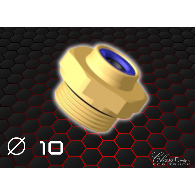 RACCORD D'AIR BOUTEILLE 10 MM