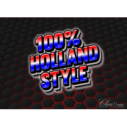 STICKERS 100% HOLLAND STYLE