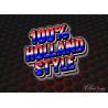 STICKERS 100% HOLLAND STYLE