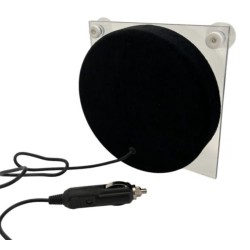 ENSEIGNE CONTAINER  allume cigare 17x17cm - 12/24V