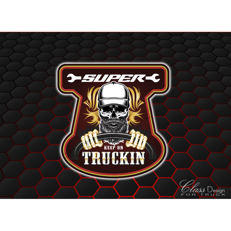 STICKERS SUPER TRUCKIN