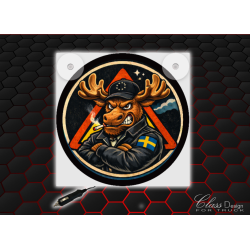 ENSEIGNE LUMINEUSE ANGRY MOOSE