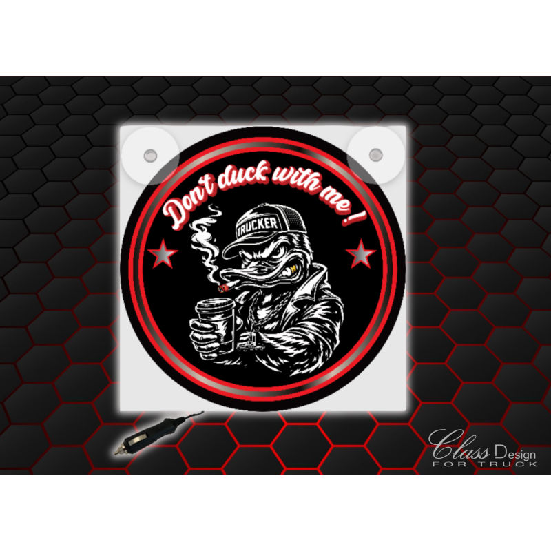 ENSEIGNE LUMINEUSE ANGRY DUCK