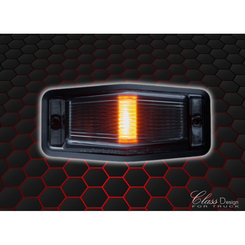 DOUBLE AMPOULE À LED TEINTÉ - ORANGE/BLANC - IZE LED